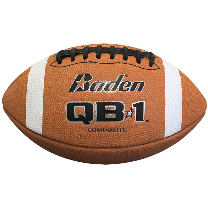 QB1 Composite Football (Official, Youth, Junior, or Pee-Wee Size)