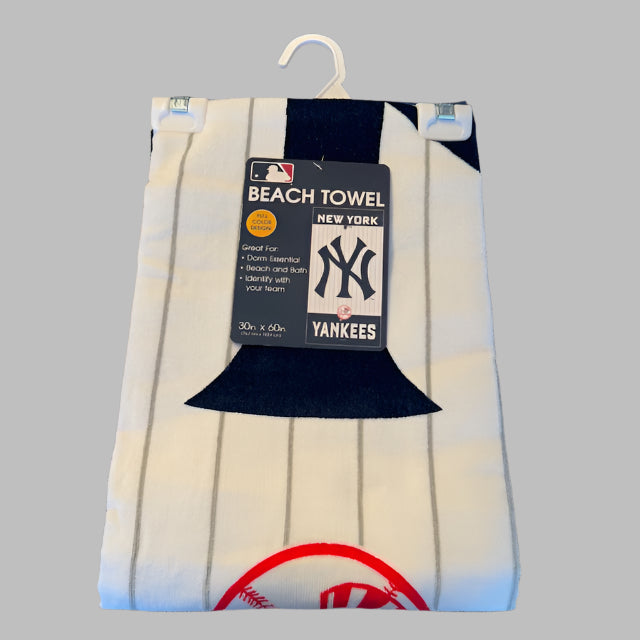 New York Yankees Towel 30x60 Beach Style