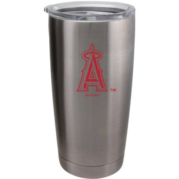 Los Angeles Angels Travel Tumbler 20oz Ultra Silver