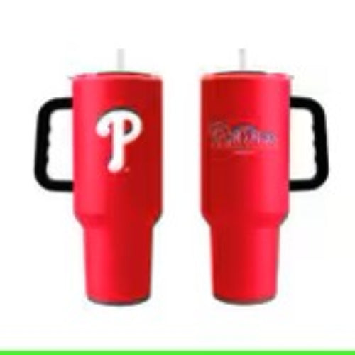 Philadelphia Phillies 40oz. Powder Coat Travel Tumbler