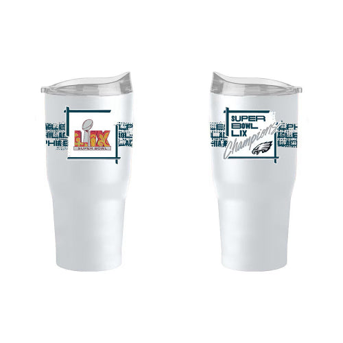 Philadelphia Eagles Super Bowl LIX Champions 30oz Powdercoat Tumbler