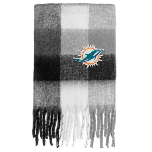 Miami Dolphins Super Soft Plush Scarf