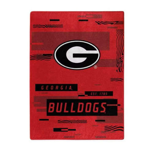 Georgia Bulldogs 60" x 80" Digitize Royal Plush Blanket