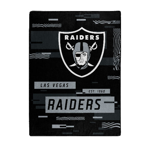 Las Vegas Raiders 60" x 80" Digitize Royal Plush Blanket