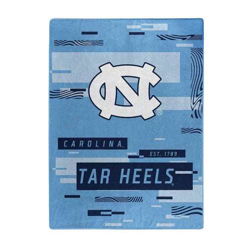 North Carolina Tar Heels 60" x 80" Digitize Royal Plush Blanket