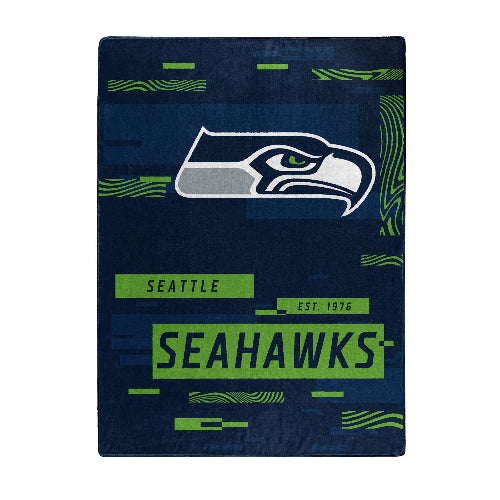Seattle Seahawks 60" x 80" Digitize Royal Plush Blanket