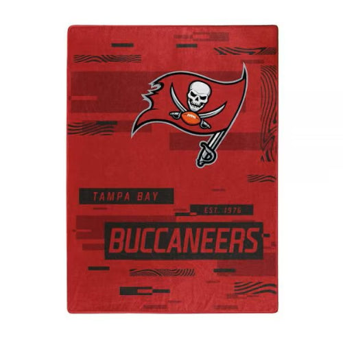 Tampa Bay Buccaneers 60" x 80" Digitize Royal Plush Blanket