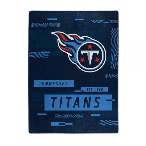 Tennessee Titans 60" x 80" Digitize Royal Plush Blanket