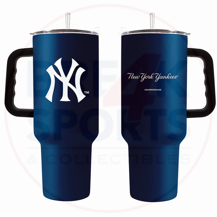New York Yankees 40oz. Powder Coat Travel Tumbler