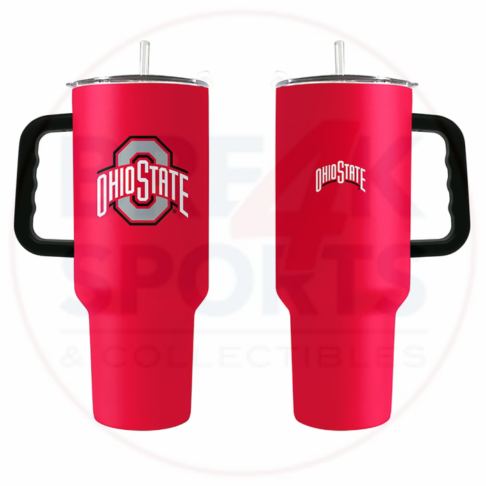 Ohio State Buckeyes 40oz. Powder Coat Travel Tumbler