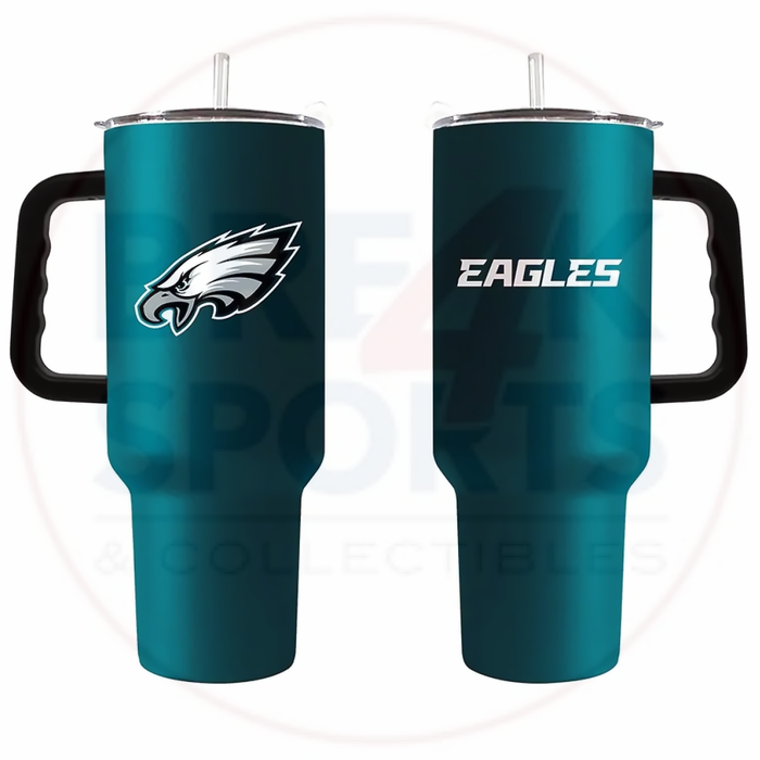 Philadelphia Eagles 40oz. Powder Coat Travel Tumbler