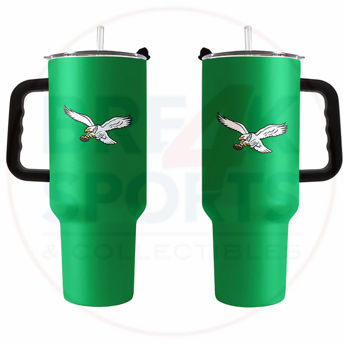 Philadelphia Eagles Retro 40oz. Powder Coat Travel Tumbler