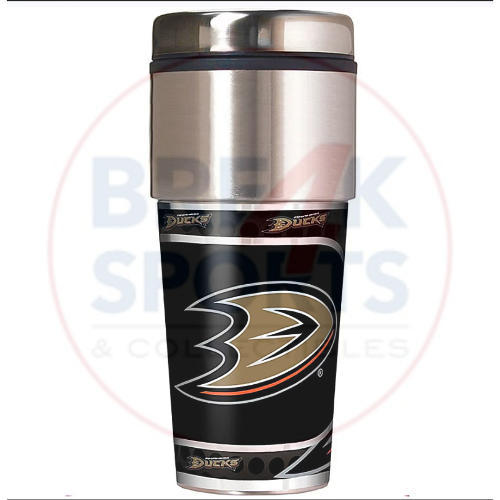 Anaheim Ducks Metallic Tumbler 16 oz (2 pack)
