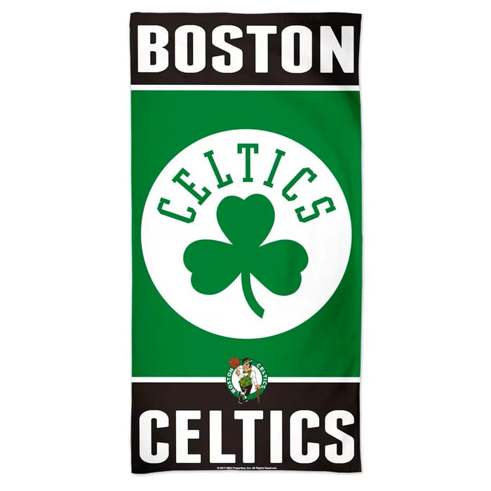 Boston Celtics Towel 30x60 Beach Style