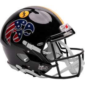 Iowa Hawkeyes Full Size Authentic Speed Football Helmet Stars and Stripes - NCAA