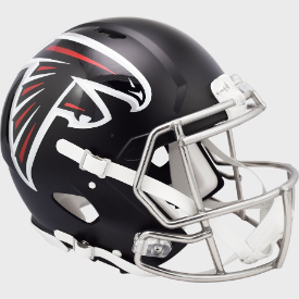 Atlanta Falcons Full Size Authentic Speed Football Helmet - NFL