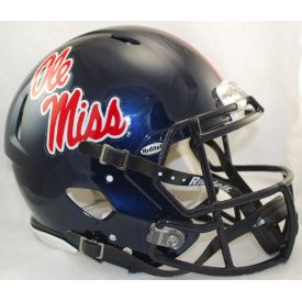 Mississippi (Ole Miss) Rebels Full Size Authentic Speed Football Helmet - NCAA