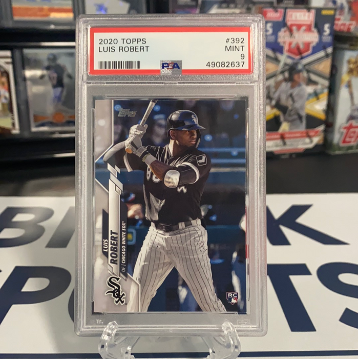 Luis Robert RC - PSA 9 - 2020 Topps #392