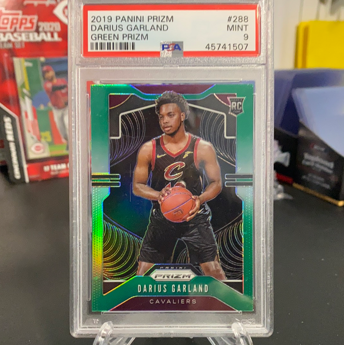 Darius Garland RC PSA 9 - 2019 Green Prizm