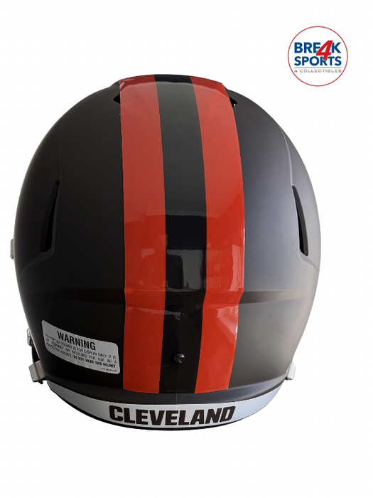 Cleveland Browns Full Size Speed Replica Football Helmet 2025 Alternate On-Field - NFL