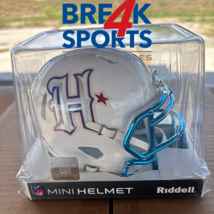 Houston Texans NFL Mini Speed Football Helmet 2026 Rivalries
