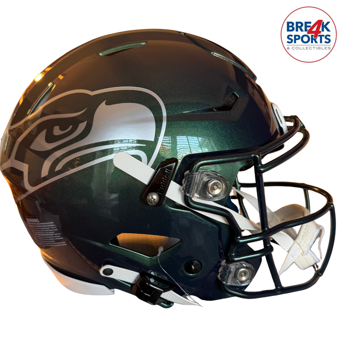 Seattle Seahawks Full Size Authentic SpeedFlex Football Helmet 2025 Rivalries - NFL