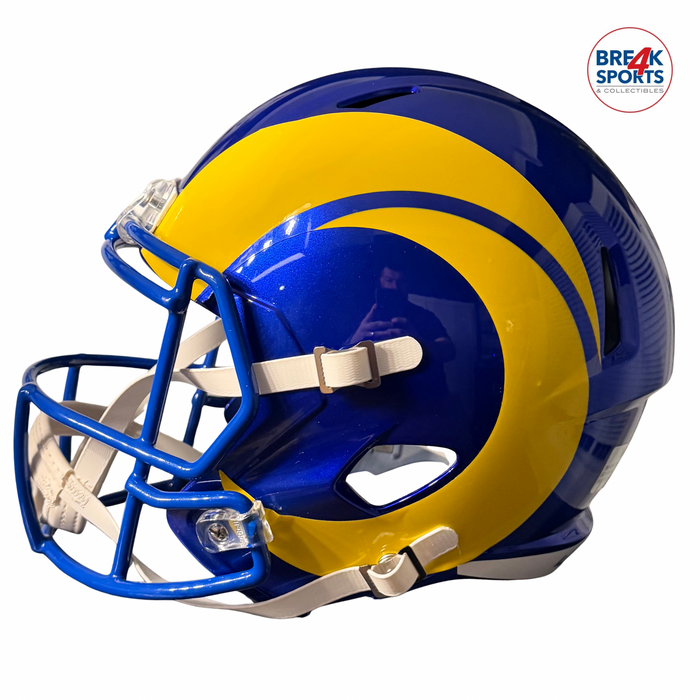 Los Angeles Rams Full Size Speed Replica Football Helmet - NFL