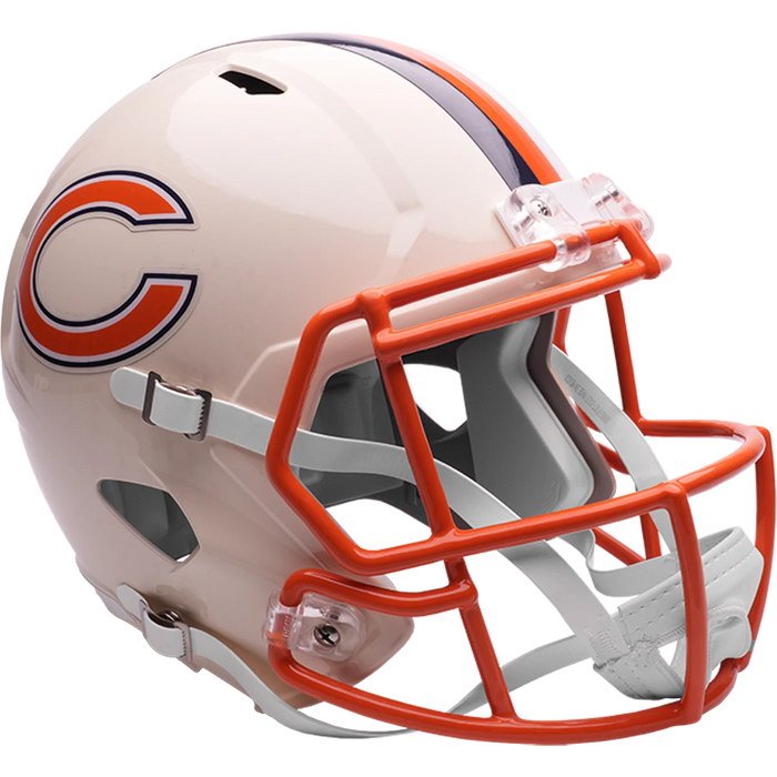 Chicago Bears Full Size Speed Replica Football Helmet RETRO - NFL