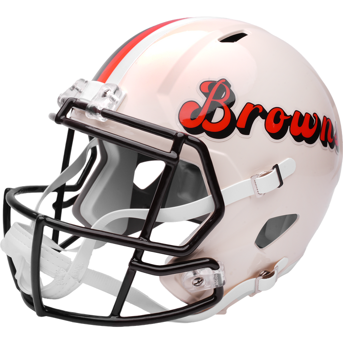Cleveland Browns Full Size Speed Replica Football Helmet RETRO - NFL
