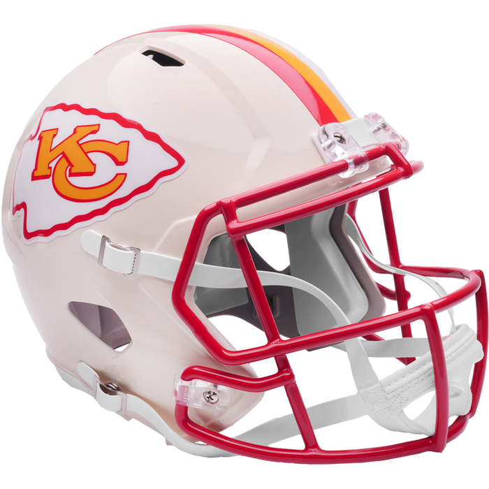 Kansas City Chiefs Full Size Speed Replica Football Helmet RETRO - NFL