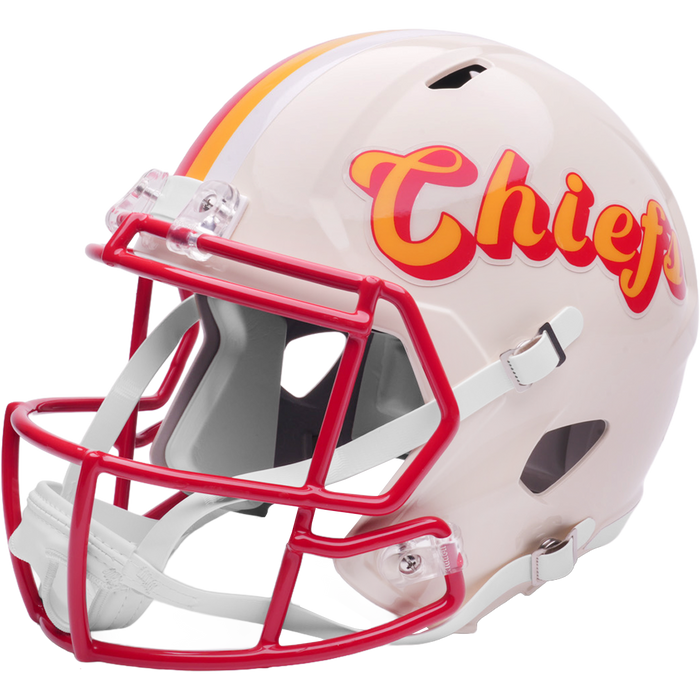 Kansas City Chiefs Full Size Speed Replica Football Helmet RETRO - NFL