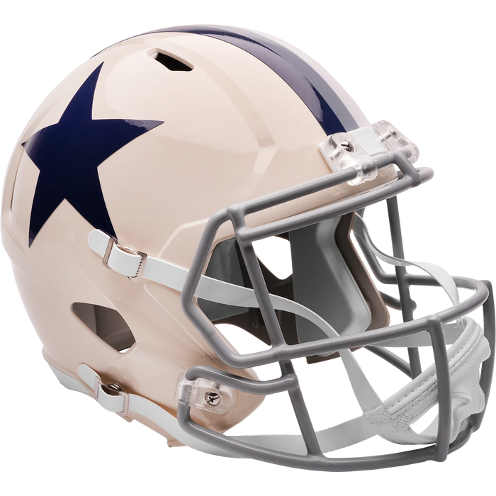 Dallas Cowboys Full Size Speed Replica Football Helmet RETRO - NFL