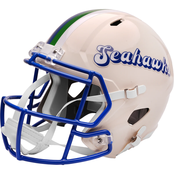 Seattle Seahawks Full Size Speed Replica Football Helmet RETRO - NFL