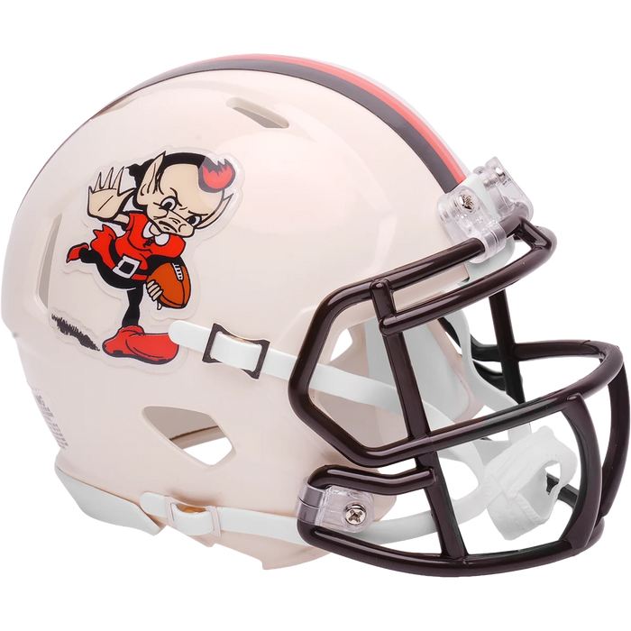 Cleveland Browns Speed Mini Football Helmet RETRO - NFL