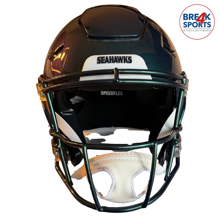 Seattle Seahawks Full Size Authentic SpeedFlex Football Helmet 2025 Rivalries - NFL