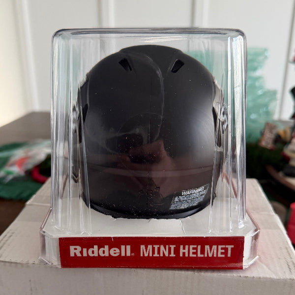 Iowa State Cyclones NCAA Mini Speed Football Helmet Satin Black - NCAA