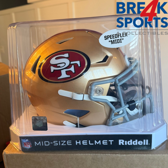 San Francisco 49ers Mid Size SpeedFlex Helmet - NFL