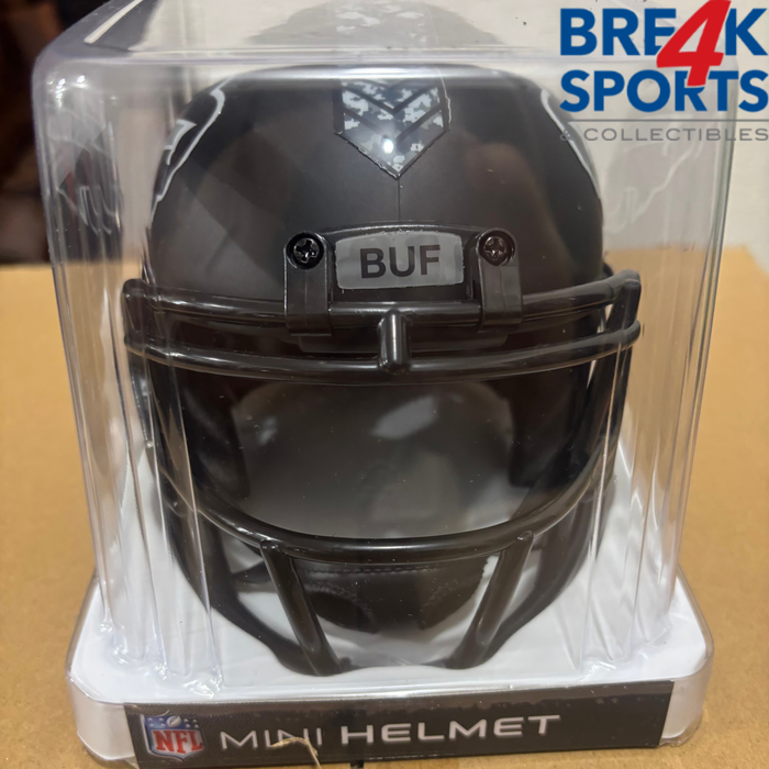 Buffalo Bills NFL Mini Speed Football Helmet SALUTE TO SERVICE 5