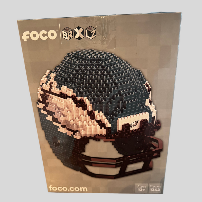 Philadelphia Eagles 3D Helmet Puzzle BRXLZ