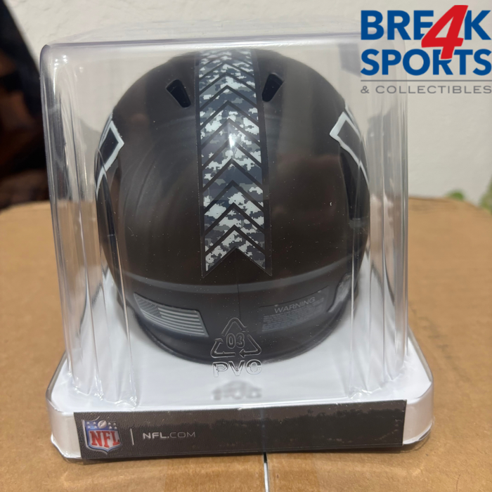 Washington Commanders NFL Mini Speed Football Helmet SALUTE TO SERVICE 5