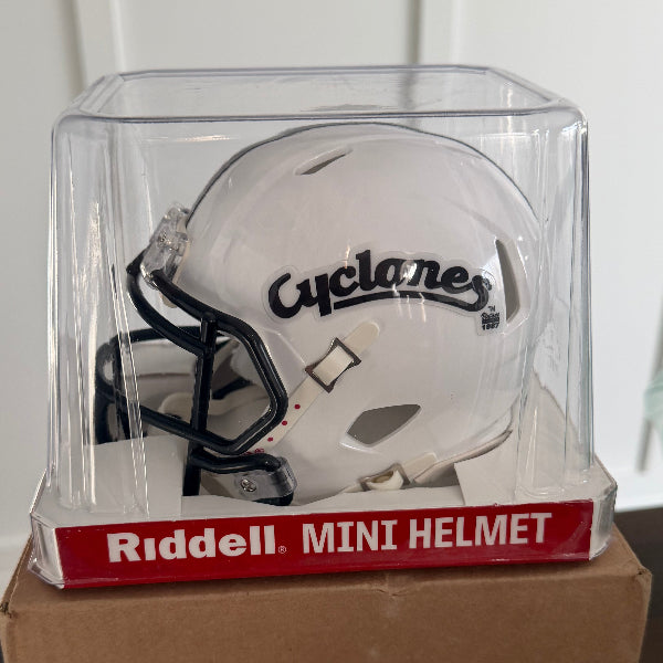 Iowa State Cyclones NCAA Mini Speed Football Helmet Script- NCAA