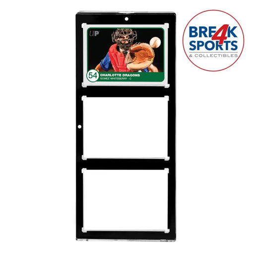 35PT 3-Card Black Border UV ONE-TOUCH Magnetic Holder ONE-TOUCH
