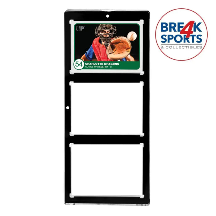 35PT 3-Card Black Border UV ONE-TOUCH Magnetic Holder ONE-TOUCH