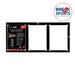 35PT 3-Card Black Border UV ONE-TOUCH Magnetic Holder ONE-TOUCH
