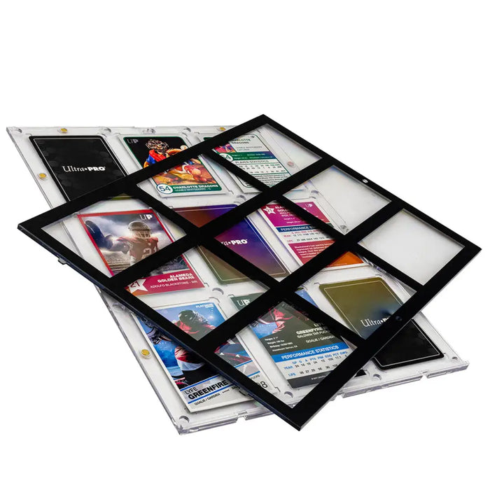 35PT 9-Card Black Border UV ONE-TOUCH Magnetic Holder ONE-TOUCH