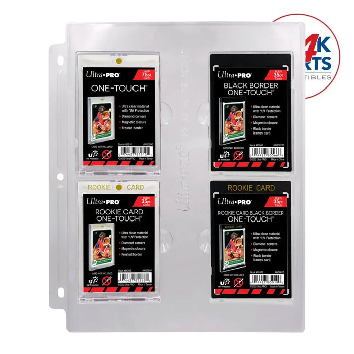 4-Pocket Page for 23PT-100PT ONE-TOUCH Displays Pages