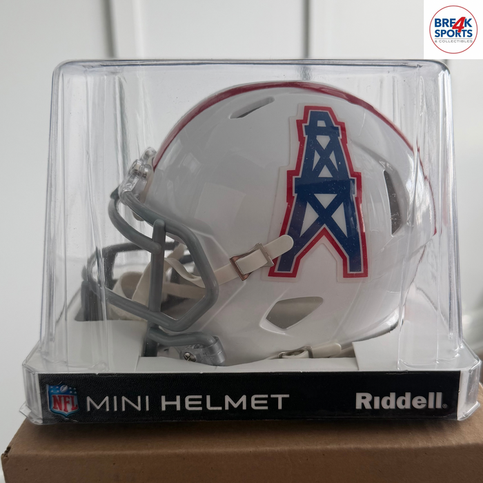 Houston Oilers 1975 to 1980 Riddell Mini Speed Throwback Helmet - NFL