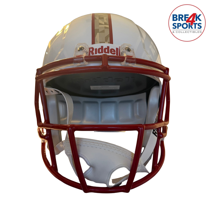 Texas Tech Red Raiders Full Size Speed Replica Football Helmet GalvanICED - NCAA