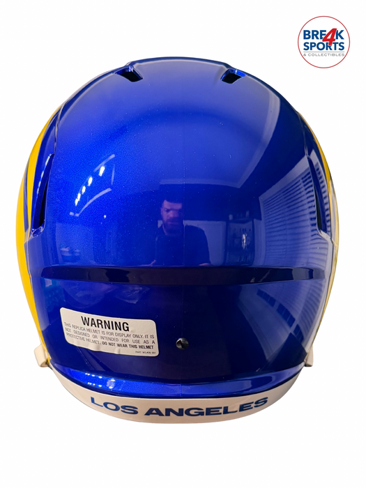Los Angeles Rams Full Size Speed Replica Football Helmet - NFL