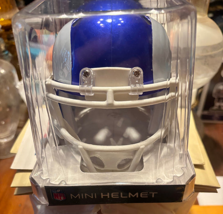 Los Angeles Rams NFL Mini Speed Football Helmet 2026 Alternate On-Field